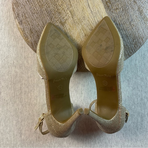 DREAM PAIRS OPPOINTED-LACEY ANKLE STRAP POINTED TOE WOMEN’S HIGH HEELS SIZE:8.5 - Picture 8 of 16